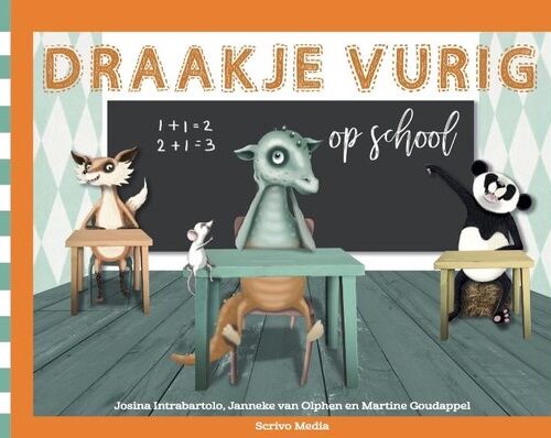 Draakje vurig op school